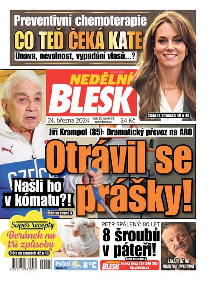 E-magazín Nedělní Blesk - 24.3.2024 - CZECH NEWS CENTER a. s.