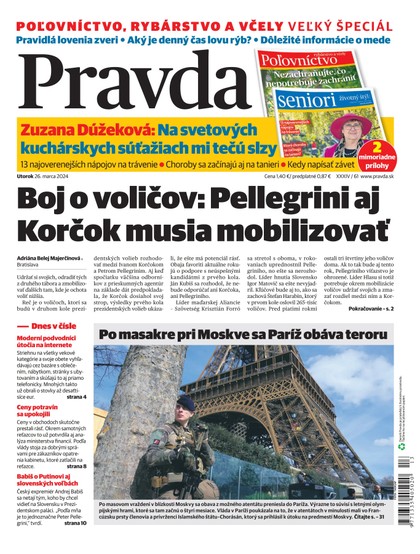 E-magazín Denník Pravda 26. 3. 2024 - OUR MEDIA SR a. s.