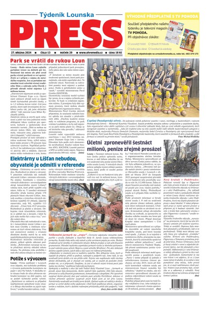 E-magazín Lounský Press 13/24 - Ohře Media