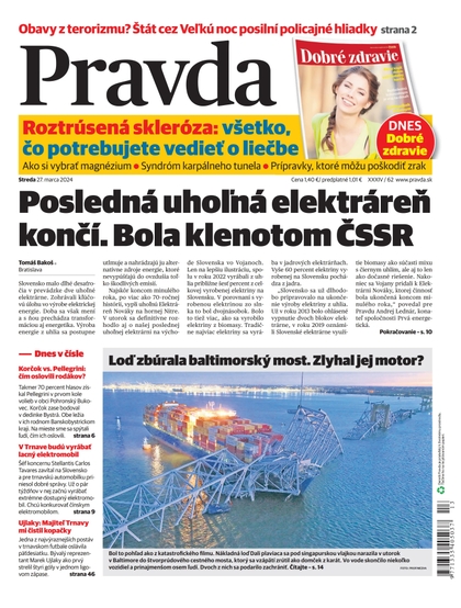 E-magazín Denník Pravda 27. 3. 2024 - OUR MEDIA SR a. s.