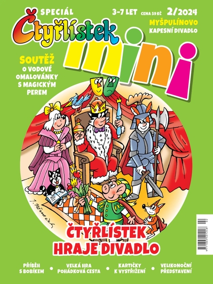 E-magazín Čtyřlístek Mini 2/2024 - Čtyřlístek