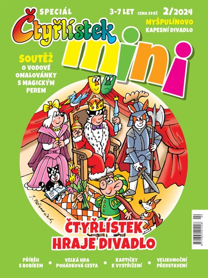 E-magazín Čtyřlístek Mini 2/2024 - Čtyřlístek