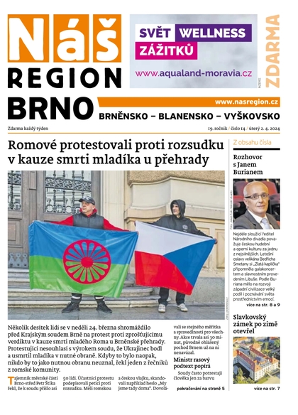E-magazín Náš Region - Brno 14/2024 - A 11 s.r.o.