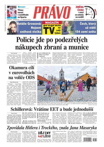 E-magazín Deník Právo - 30.3.2024 - Borgis, a.s.