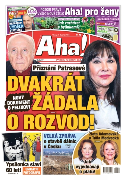 E-magazín AHA! - 2.4.2024 - CZECH NEWS CENTER a. s.