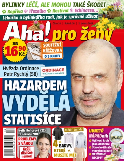 E-magazín Aha! pro ženy - 14/2024 - CZECH NEWS CENTER a. s.
