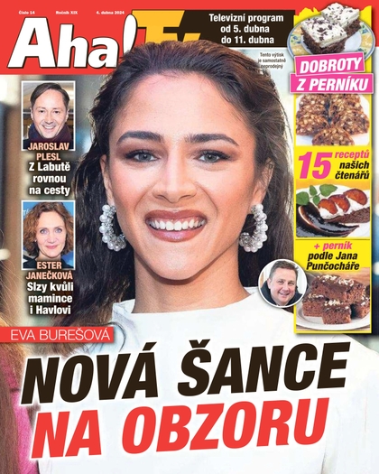 E-magazín AHA! Tv - 4.4.2024 - CZECH NEWS CENTER a. s.