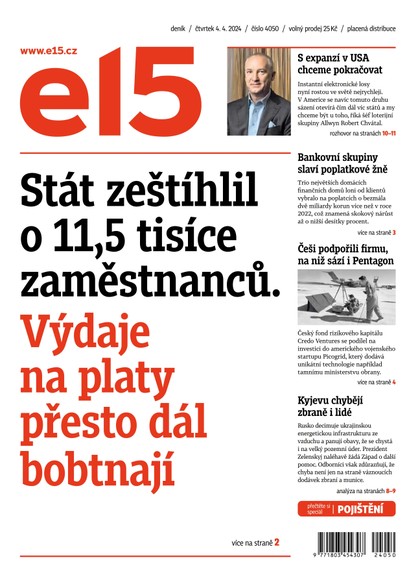 E-magazín E15 - 4.4.2024 - CZECH NEWS CENTER a. s.