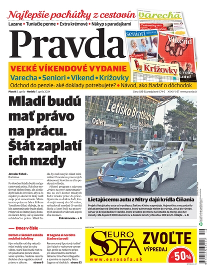 E-magazín Denník Pravda 5. 4. 2024 - OUR MEDIA SR a. s.