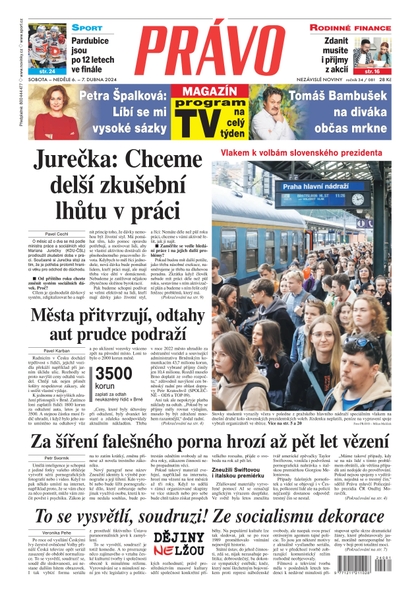 E-magazín Deník Právo - 6.4.2024 - Borgis, a.s.