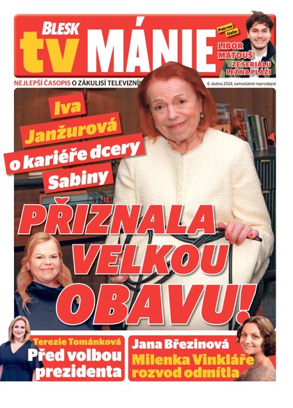 E-magazín Blesk Tv manie - 6.4.2024 - CZECH NEWS CENTER a. s.