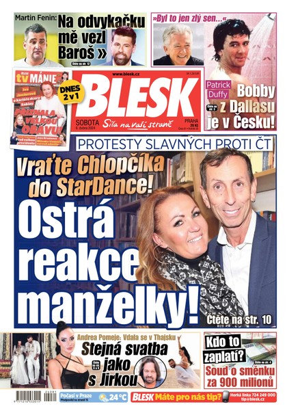 E-magazín Blesk - 6.4.2024 - CZECH NEWS CENTER a. s.