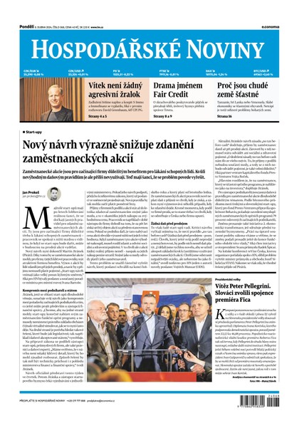 E-magazín HN 068 - 8.4.2024 - Economia, a.s.