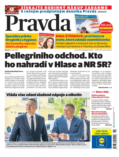 E-magazín Denník Pravda 09. 04. 2024 - OUR MEDIA SR a. s.