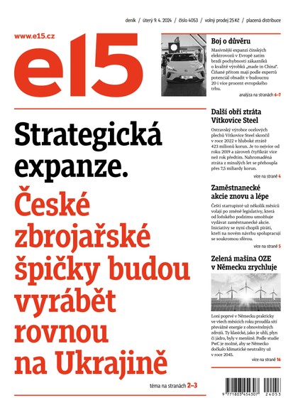 E-magazín E15 - 9.4.2024 - CZECH NEWS CENTER a. s.