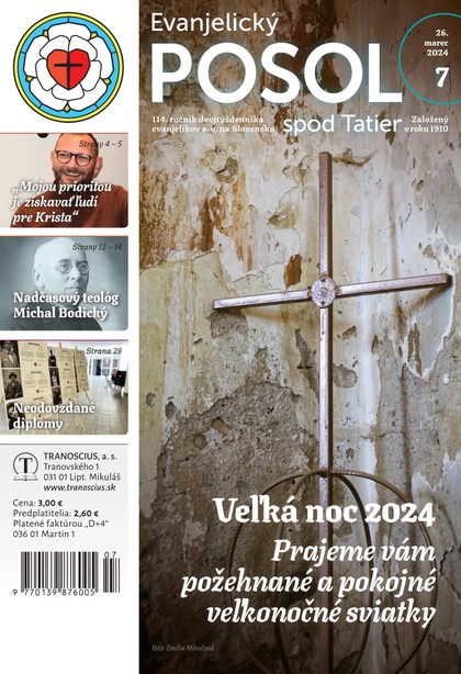 E-magazín Evanjelický posol spod Tatier 07/2024 - TRANOSCIUS a.s.