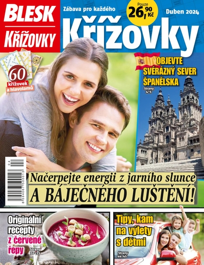 E-magazín BLESK KŘÍŽOVKY - 04/2024 - CZECH NEWS CENTER a. s.