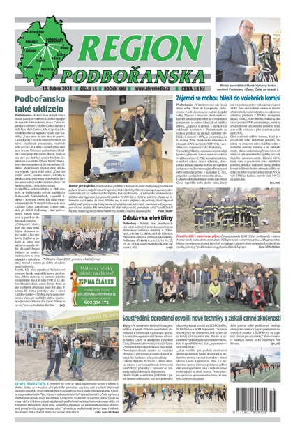 E-magazín Region Podbořanska 15/24 - Ohře Media