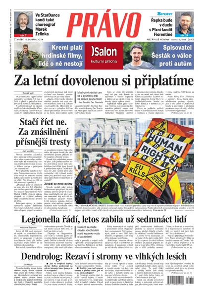 E-magazín Deník Právo - 11.4.2024 - Borgis, a.s.