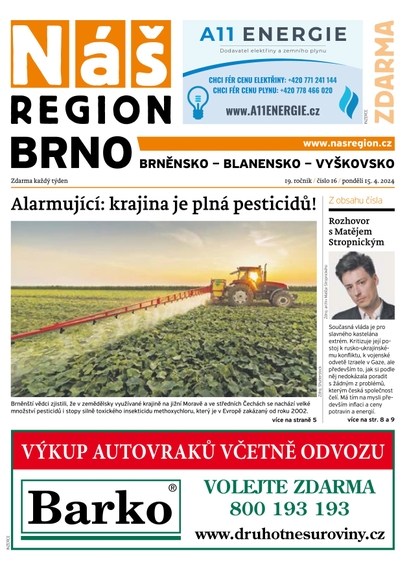 E-magazín Náš Region - Brno 16/2024 - A 11 s.r.o.
