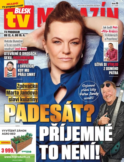 E-magazín Blesk Tv magazín - 12.4.2024 - CZECH NEWS CENTER a. s.