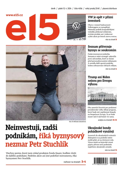 E-magazín E15 - 12.4.2024 - CZECH NEWS CENTER a. s.