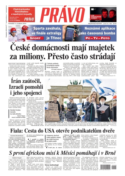 E-magazín Deník Právo - 15.4.2024 - Borgis, a.s.