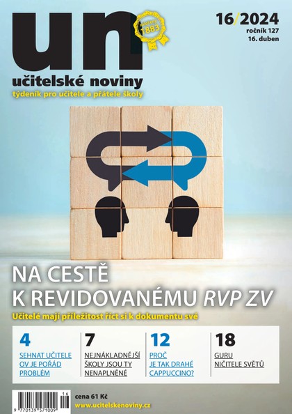 E-magazín Učitelské noviny 16/2024 - GNOSIS s.r.o.
