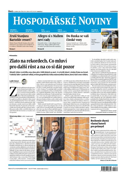 E-magazín HN 074 - 16.4.2024 - Economia, a.s.