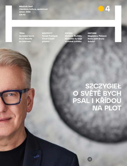E-magazín Měsíčník HOST 4/2024 - Spolek přátel vydávání časopisu Host