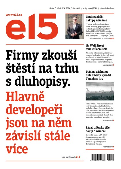 E-magazín E15 - 17.4.2024 - CZECH NEWS CENTER a. s.
