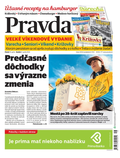 E-magazín Denník Pravda 19. 4. 2024 - OUR MEDIA SR a. s.