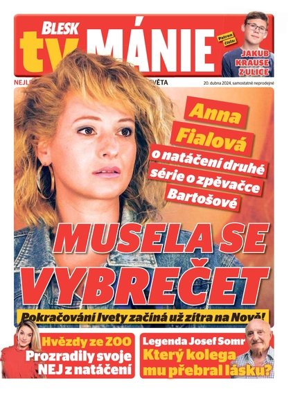 E-magazín Blesk Tv manie - 20.4.2024 - CZECH NEWS CENTER a. s.