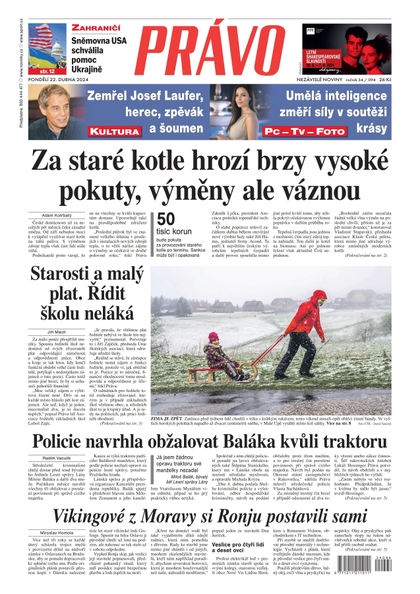 E-magazín Deník Právo - 22.4.2024 - Borgis, a.s.