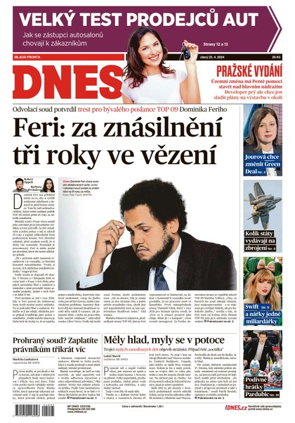 E-magazín MF DNES - 23.4.2024 - MAFRA, a.s.