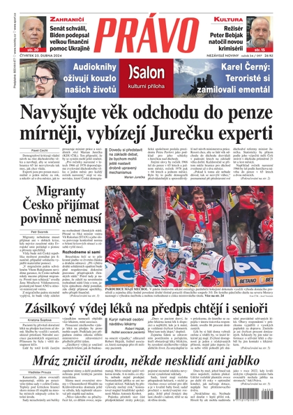 E-magazín Deník Právo - 25.4.2024 - Borgis, a.s.