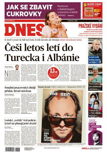 E-magazín MF DNES - 25.4.2024 - MAFRA, a.s.