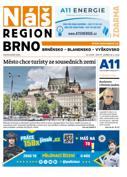 E-magazín Náš Region - Brno 18/2024 - A 11 s.r.o.