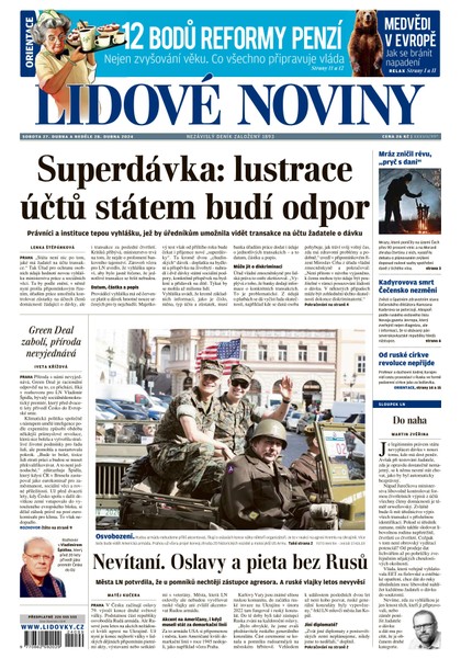 E-magazín LN - 27.4.2024 - MAFRA, a.s.