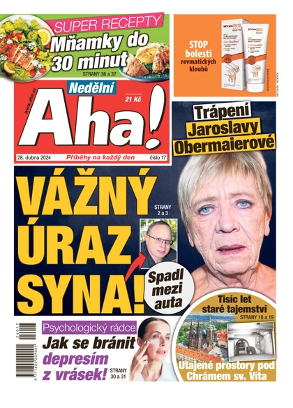 E-magazín Nedělní AHA! - 28.4.2024 - CZECH NEWS CENTER a. s.