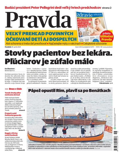 E-magazín Denník Pravda 29. 4. 2024 - OUR MEDIA SR a. s.