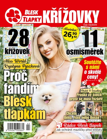 E-magazín Blesk Tlapky Křížovky - 02/2024 - CZECH NEWS CENTER a. s.