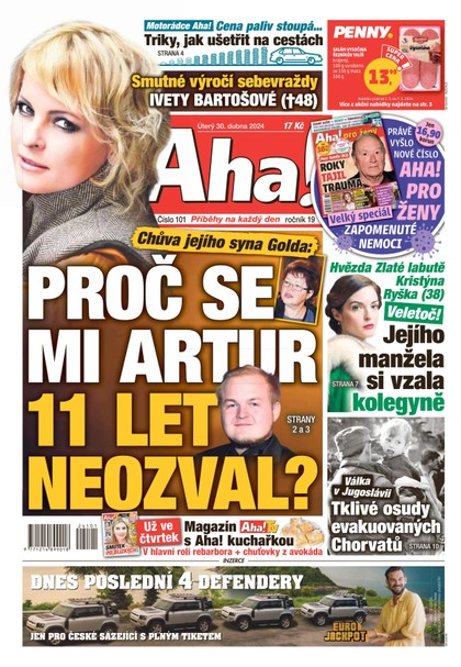 E-magazín AHA! - 30.4.2024 - CZECH NEWS CENTER a. s.
