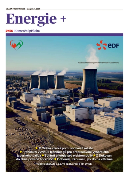 E-magazín Energie + Morava - 30.04.2024 - MAFRA, a.s.