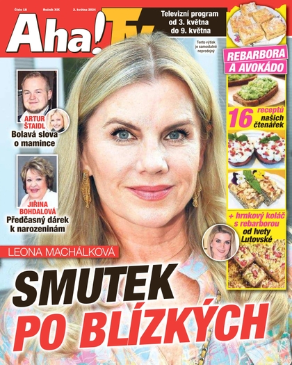 E-magazín AHA! Tv - 2.5.2024 - CZECH NEWS CENTER a. s.