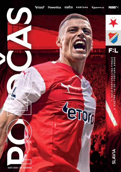E-magazín Poločas 2023/24 č.23 Slavia - Ostrava - SK Slavia Praha