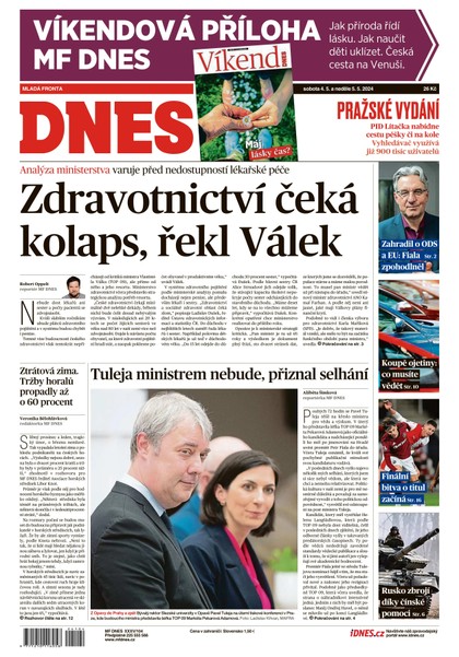 E-magazín MF DNES - 4.5.2024 - MAFRA, a.s.