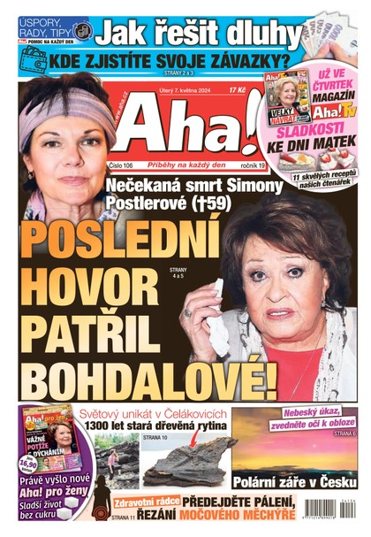 E-magazín AHA! - 7.5.2024 - CZECH NEWS CENTER a. s.