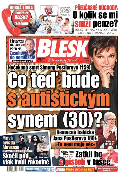 E-magazín Blesk - 7.5.2024 - CZECH NEWS CENTER a. s.