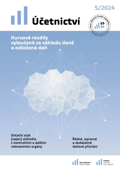 E-magazín Účetnictví č. 5/2024 - Svaz účetních České republiky, z. s.
